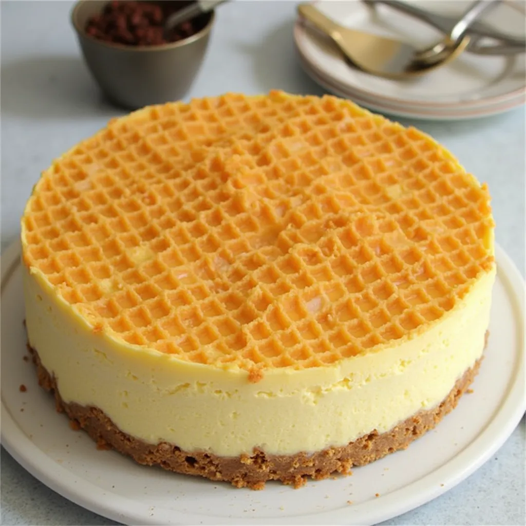 Honeycomb Cheesecake Cake - secondary view